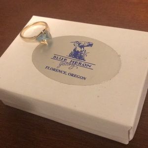 Lighthouse Cut Blue Topaz Ring